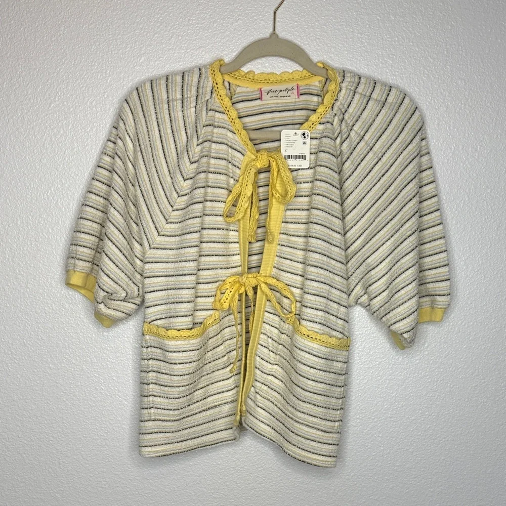 Free People Tropic Sweatshirt S NWT - Picture 2 of 5